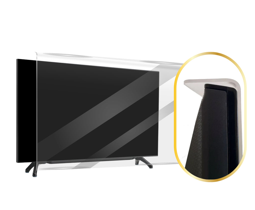 32 Inch TV Screen Protector واقي شاشة تلفزيون 32 بوصة – Anti-Blue Light, Anti-Scratch – حماية للعين للأطفال والحيوانات الأليفة – Easy Install, Clear View
