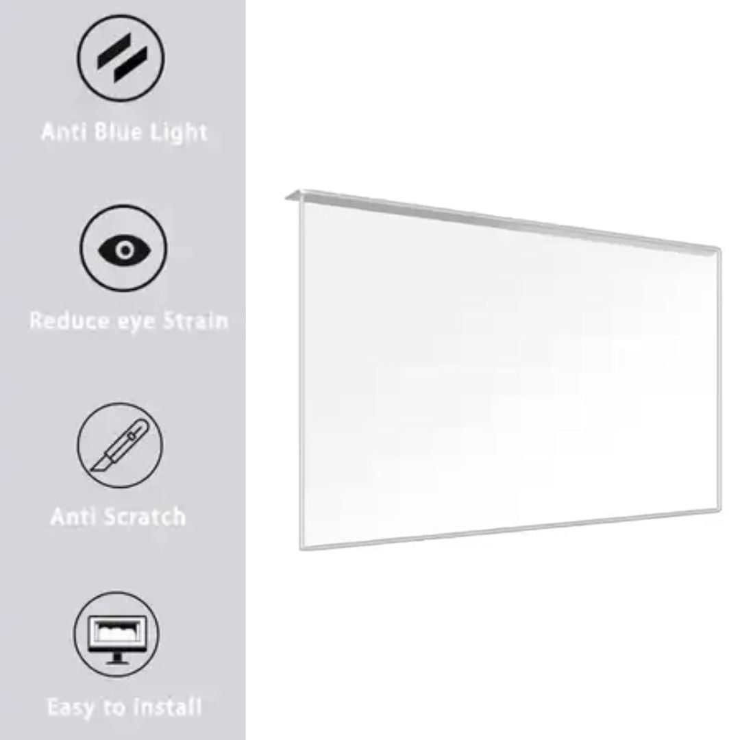 65 Inch TV Screen Protector واقي شاشة تلفزيون 65 بوصة – Anti-Blue Light, Anti-Scratch – حماية للعين للأطفال والحيوانات الأليفة – Easy Install, Clear View