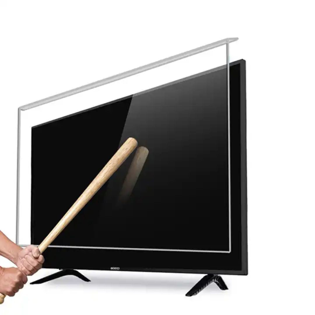 43 Inch TV Screen Protector واقي شاشة تلفزيون 43 بوصة – Anti-Blue Light, Anti-Scratch – حماية للعين للأطفال والحيوانات الأليفة – Easy Install, Clear View